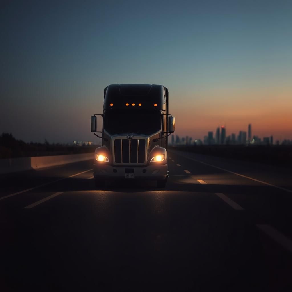 Highway truck driver