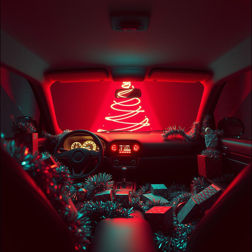 Christmas joy rumbling