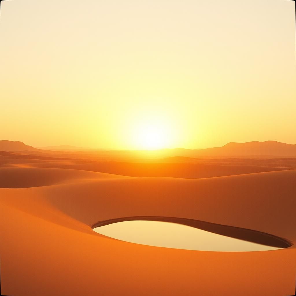 No Silêncio do deserto
