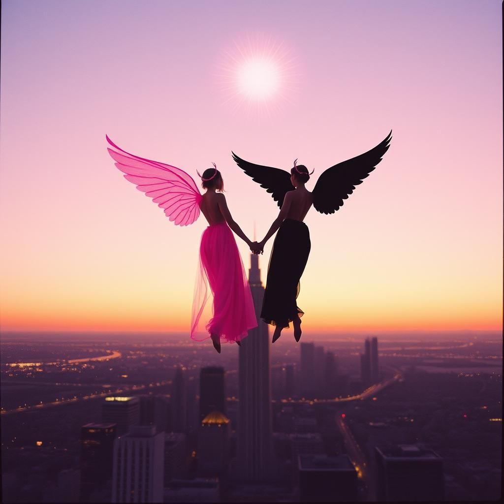 Pink Wings, Black Wings