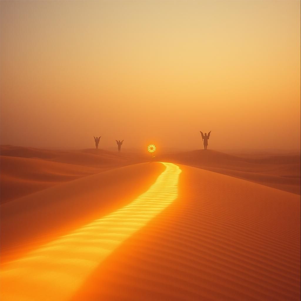 Horizonte de areia