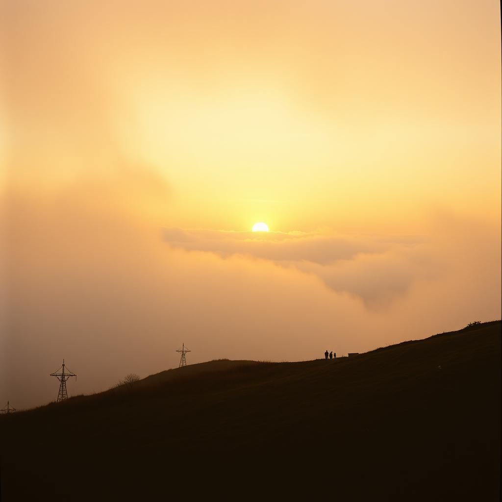 The sun shines even behind the clouds