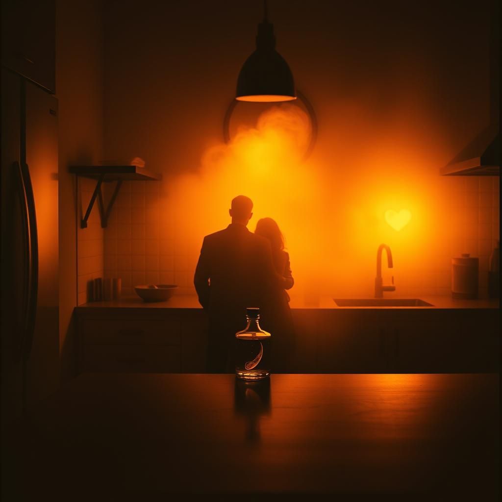 Schatten der Flaschen