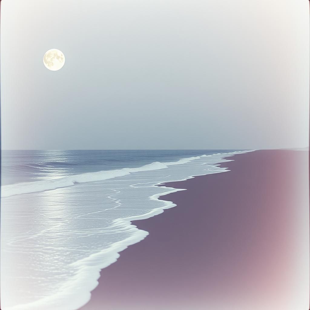Moon On The Restless Sea