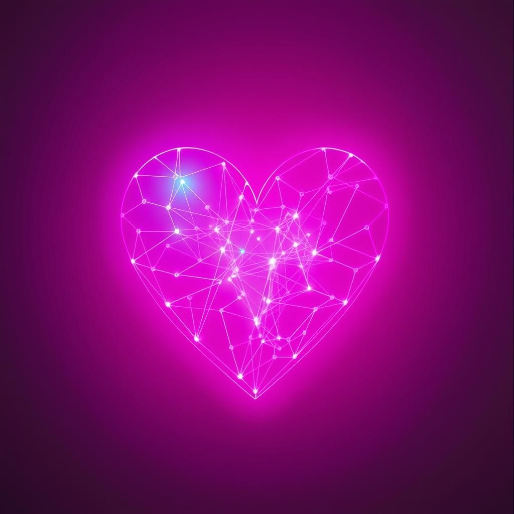 Human algorithm data points of the heart