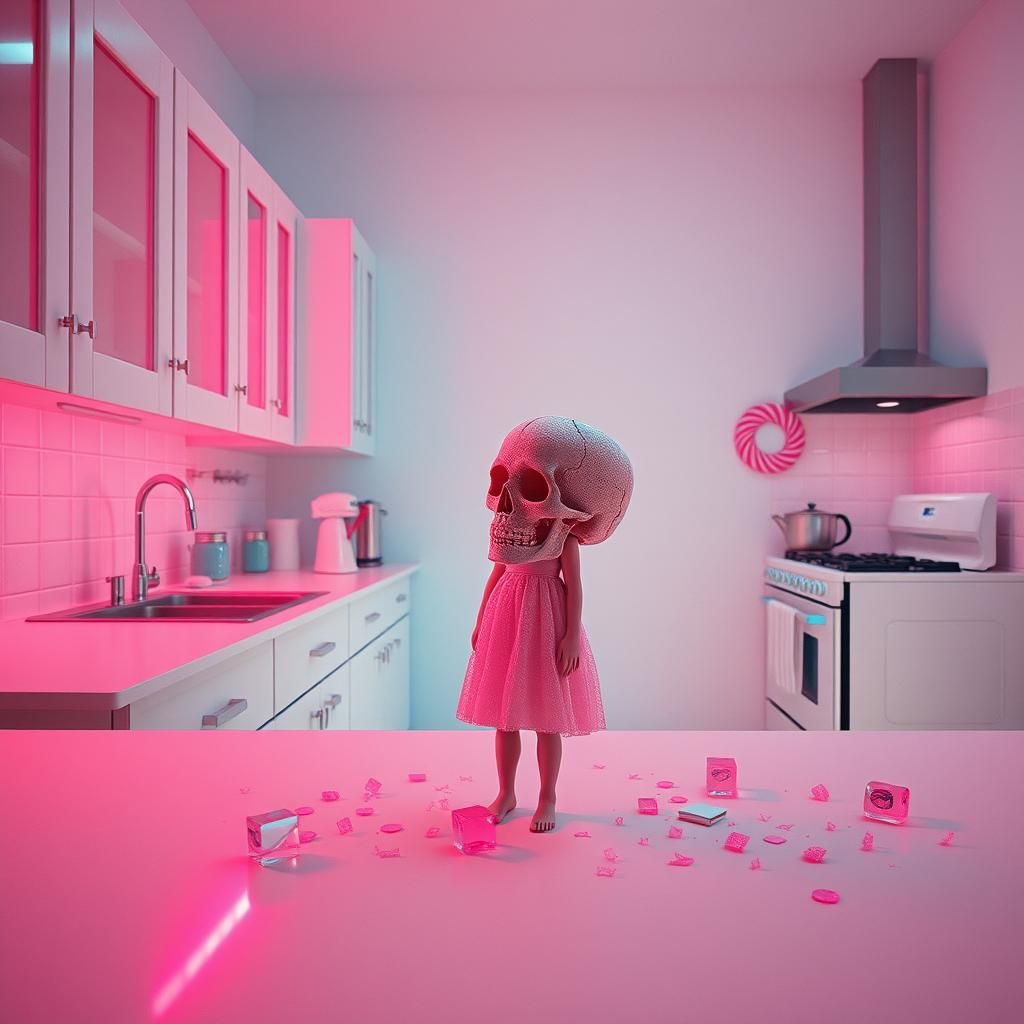 Cotton Candy Crime Scene