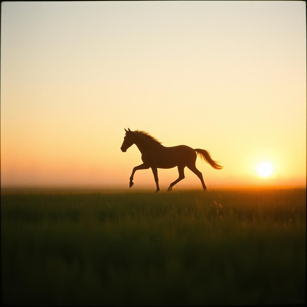 Ride with the horse