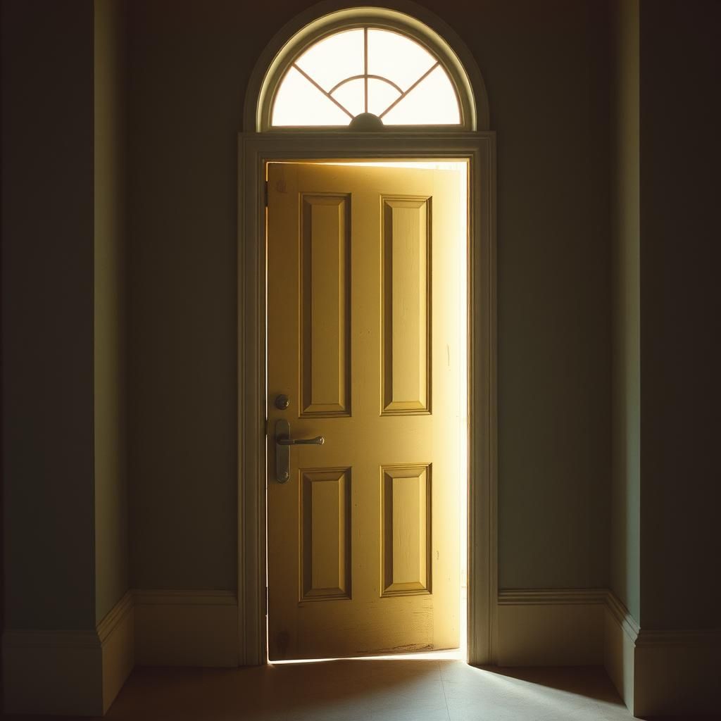 Still waiting at the door