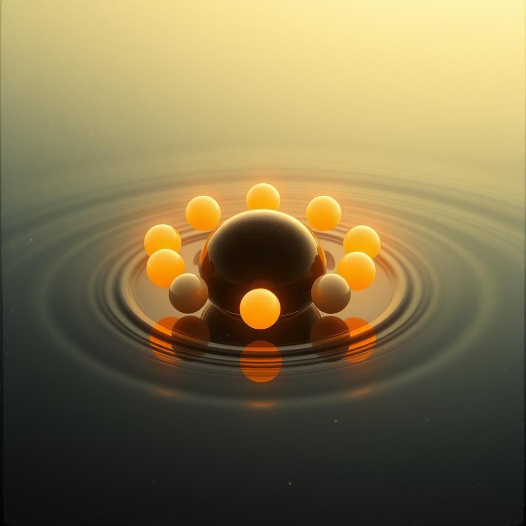 Seven Moving Lights
