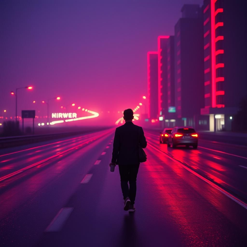 2AM city lights