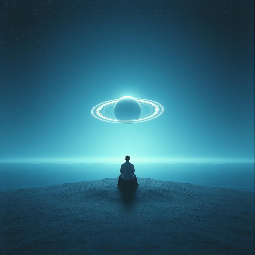 Alone in the infinite Glow