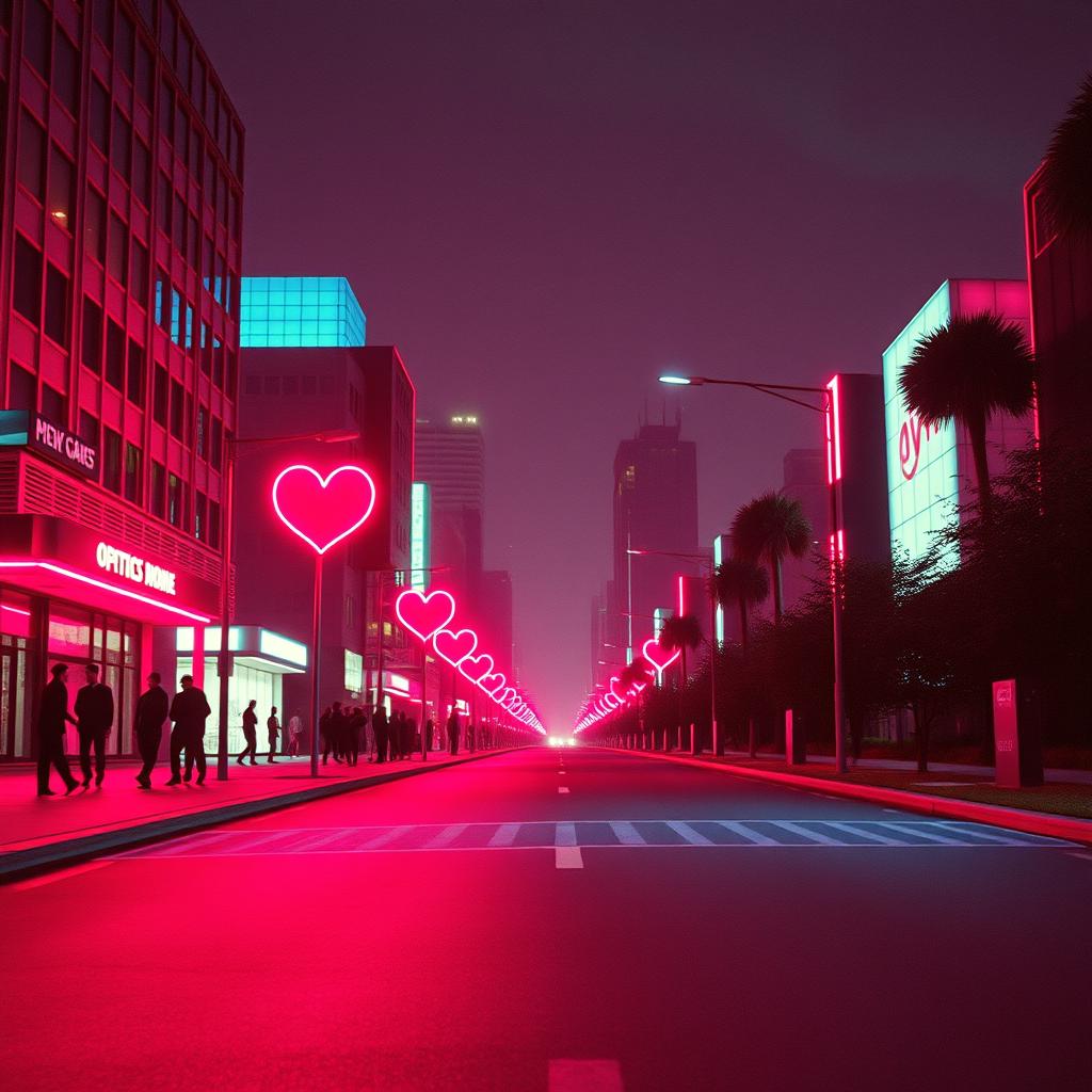 Neon Hearts