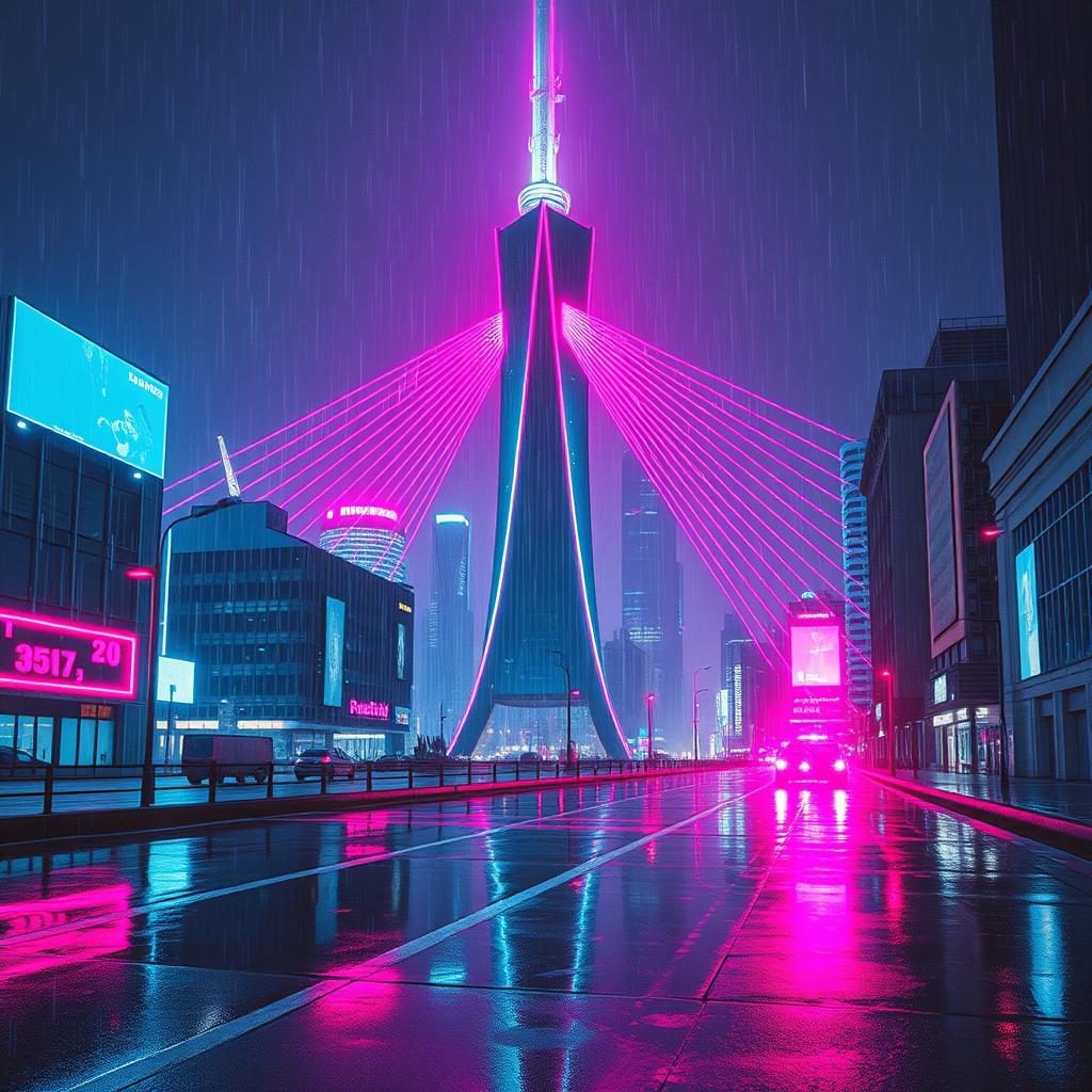 Shattered Neon Bass