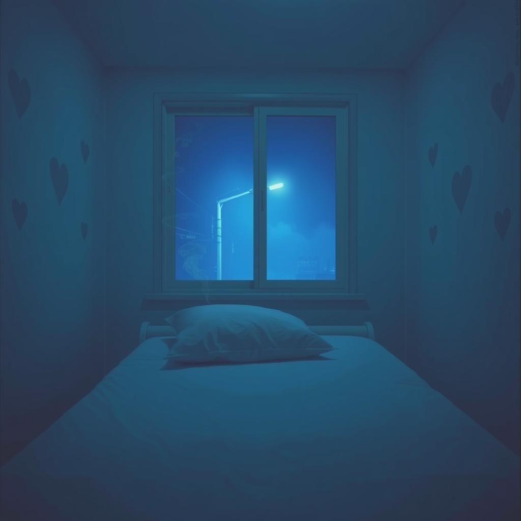 White Lines On Her Pillow