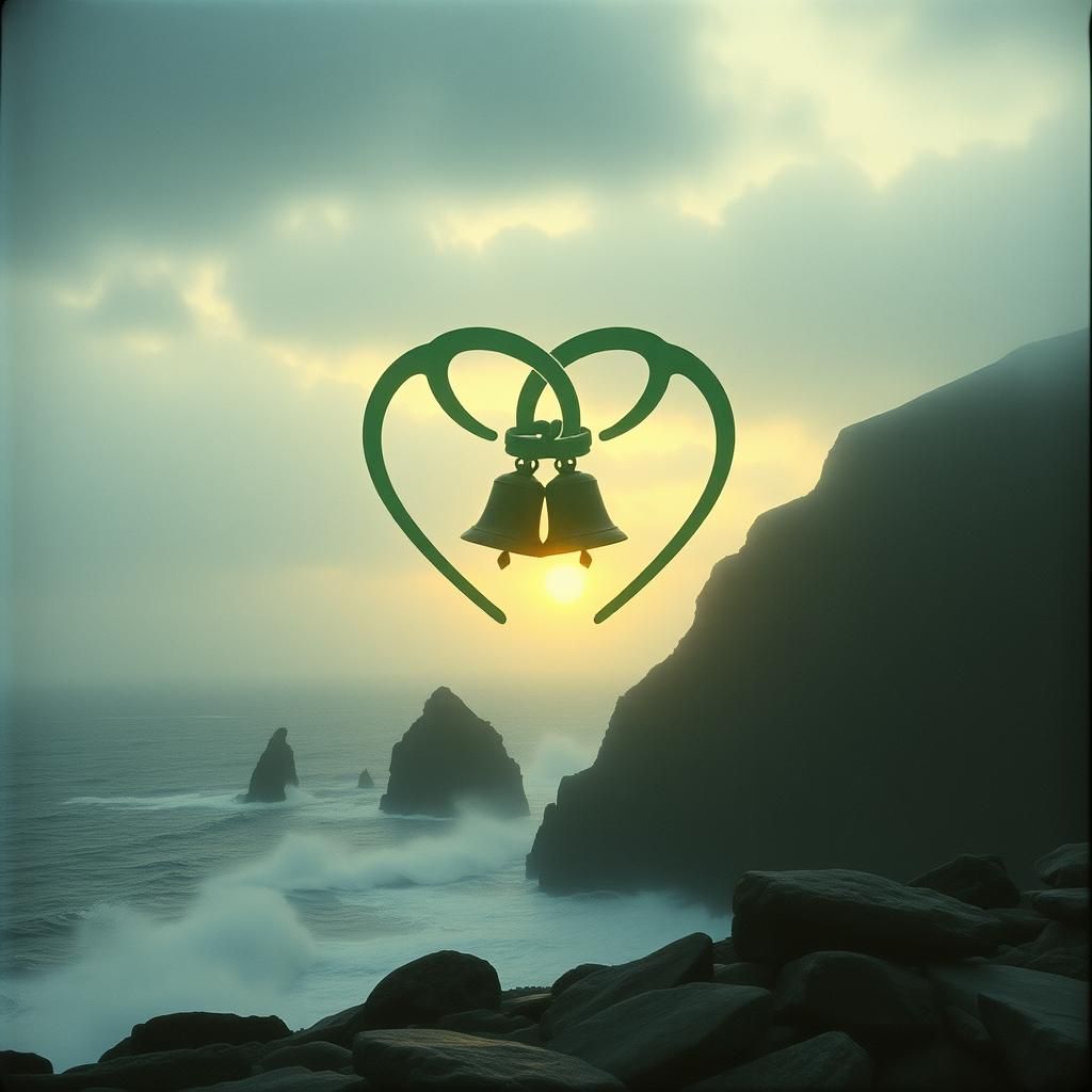 Two Celtic hearts