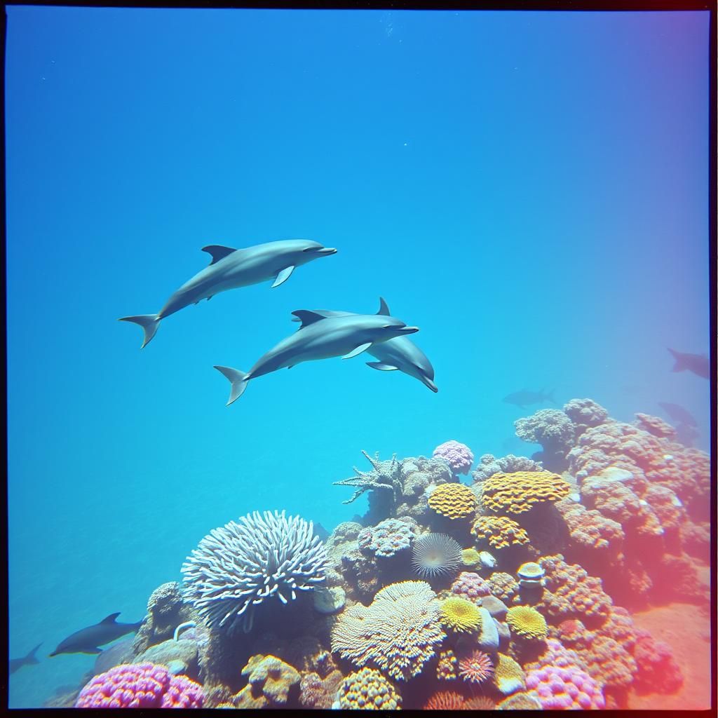 Ocean's Playful Run