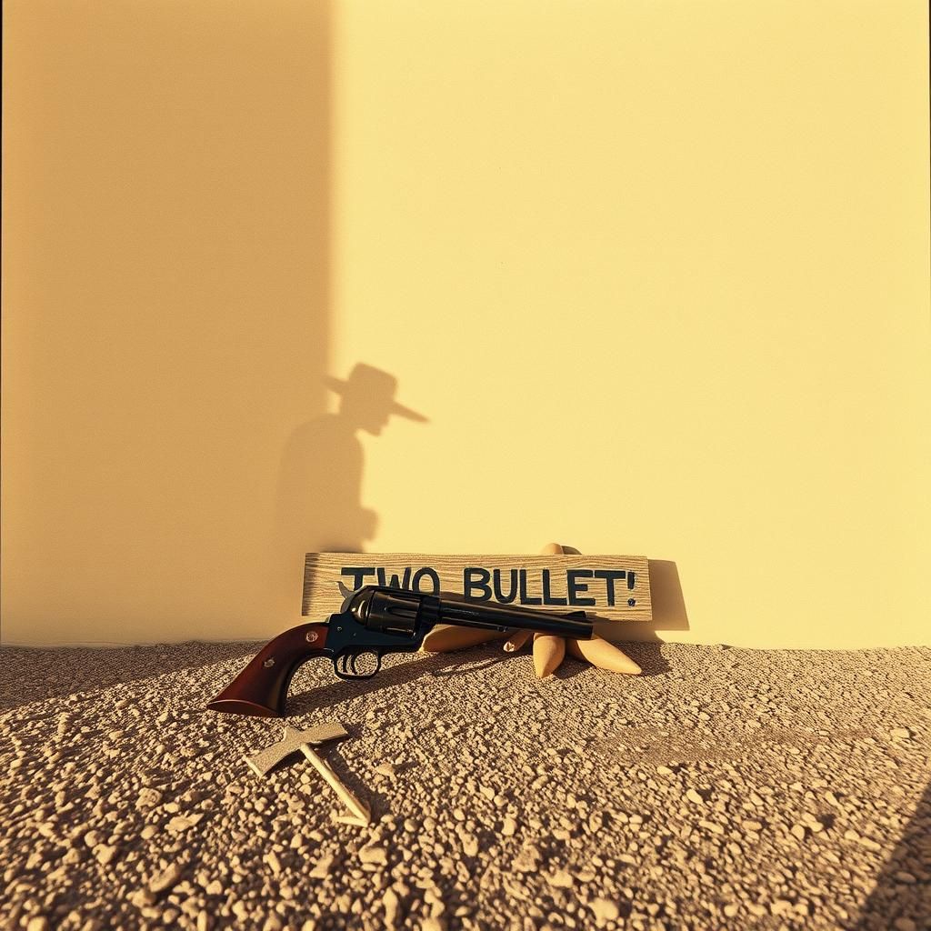 Two bullets, three shots