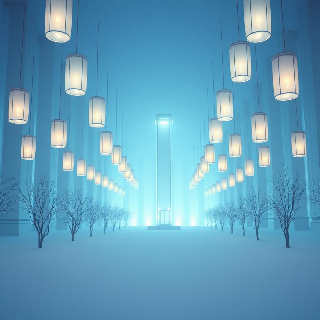 Paper Lanterns in the Blizzard