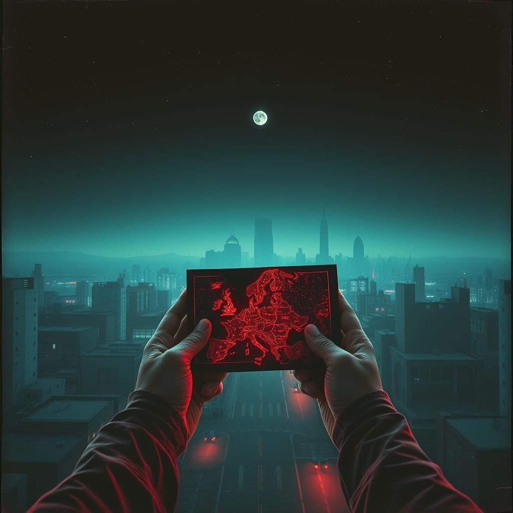 Nacht über Deutschland
