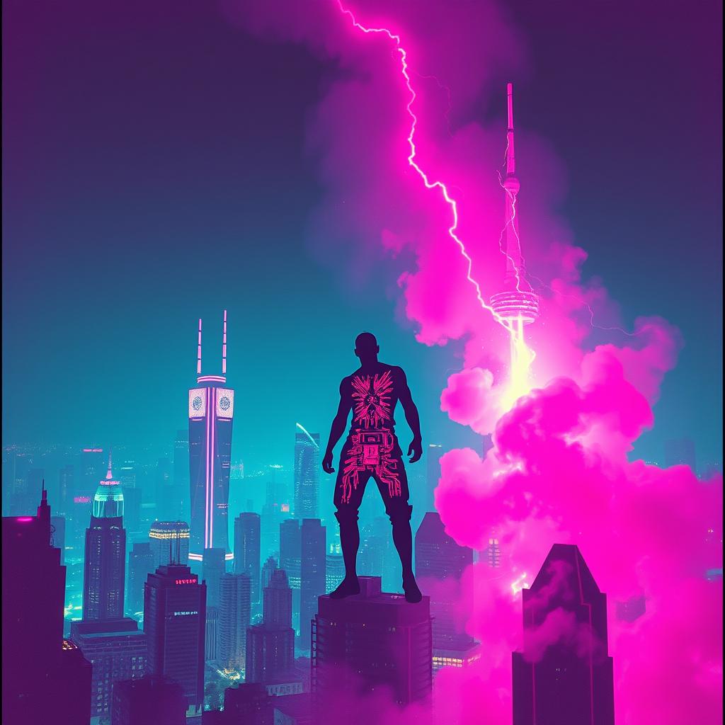 Skyfire Over Night City