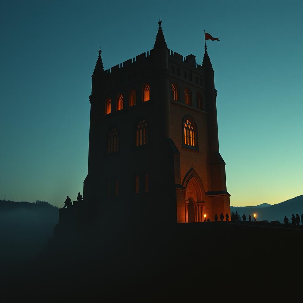 Gothic Castle Walls