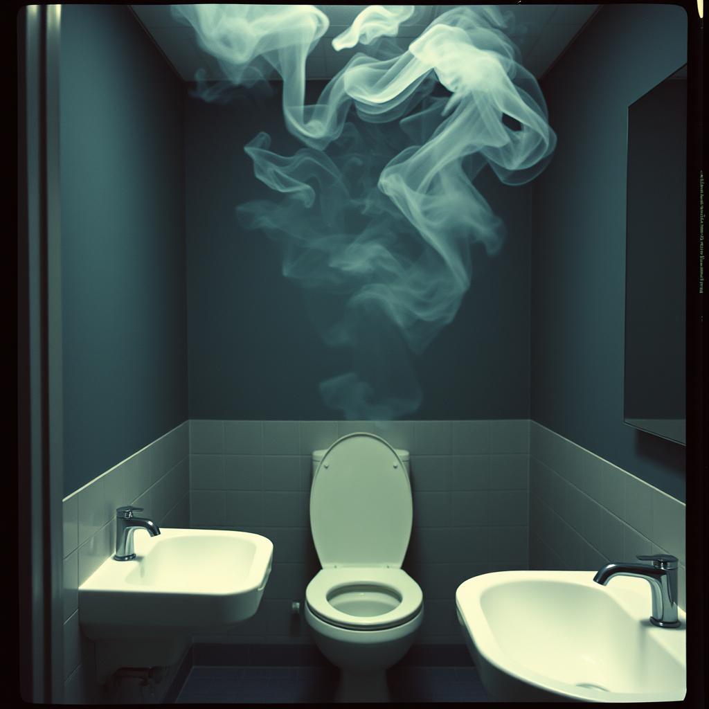 Merokok didalam wc