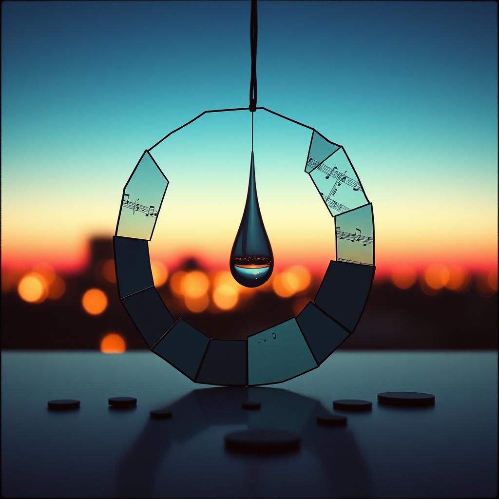 A shattered look