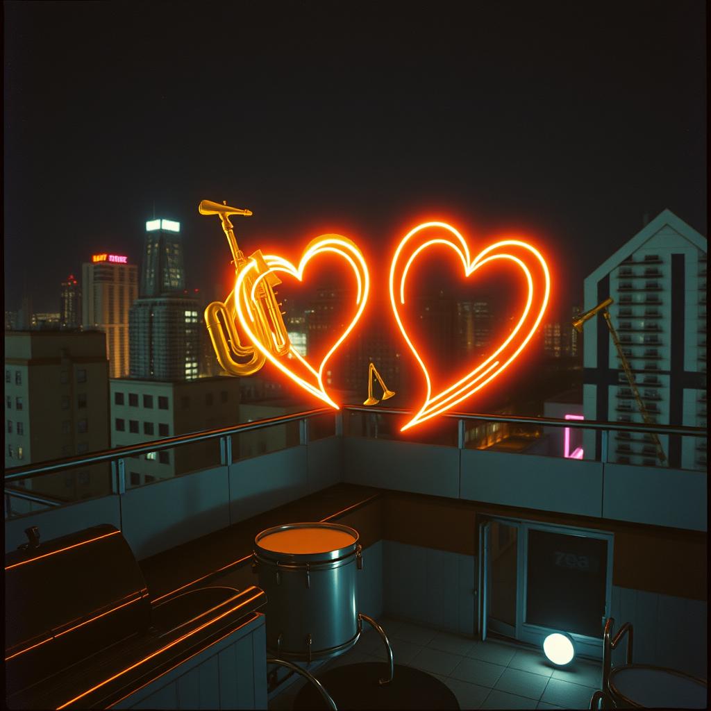 Heartbeat in brass
