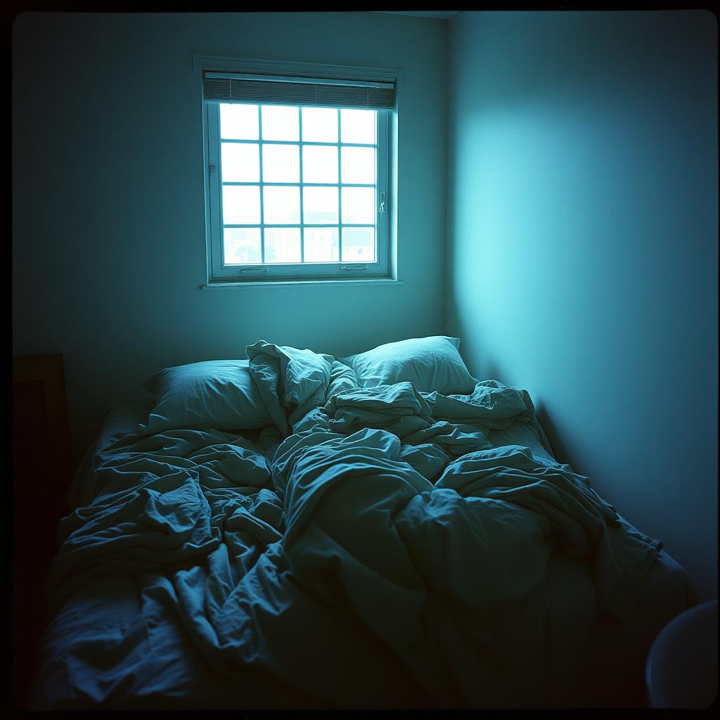 making the bed