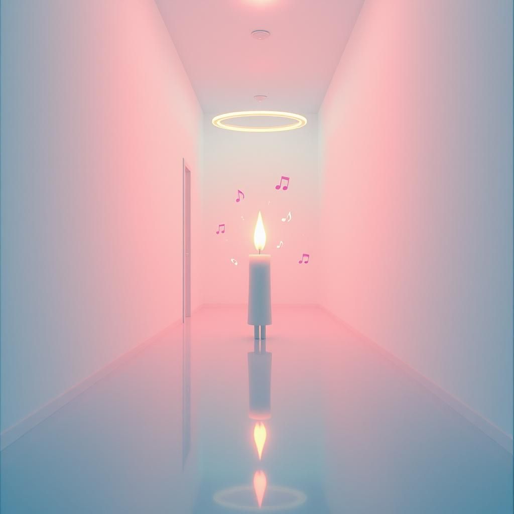 Flames Candle