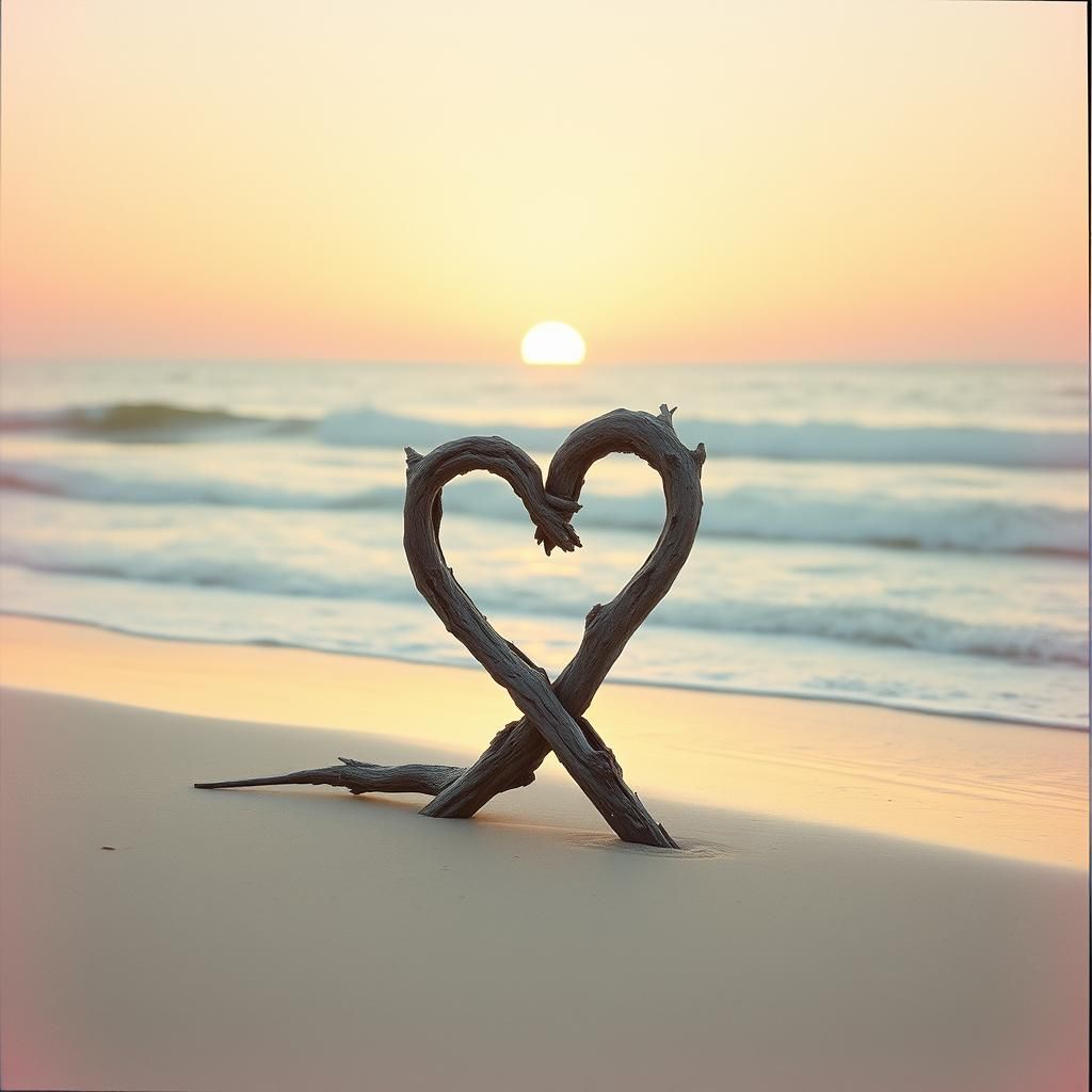 Driftwood Heart