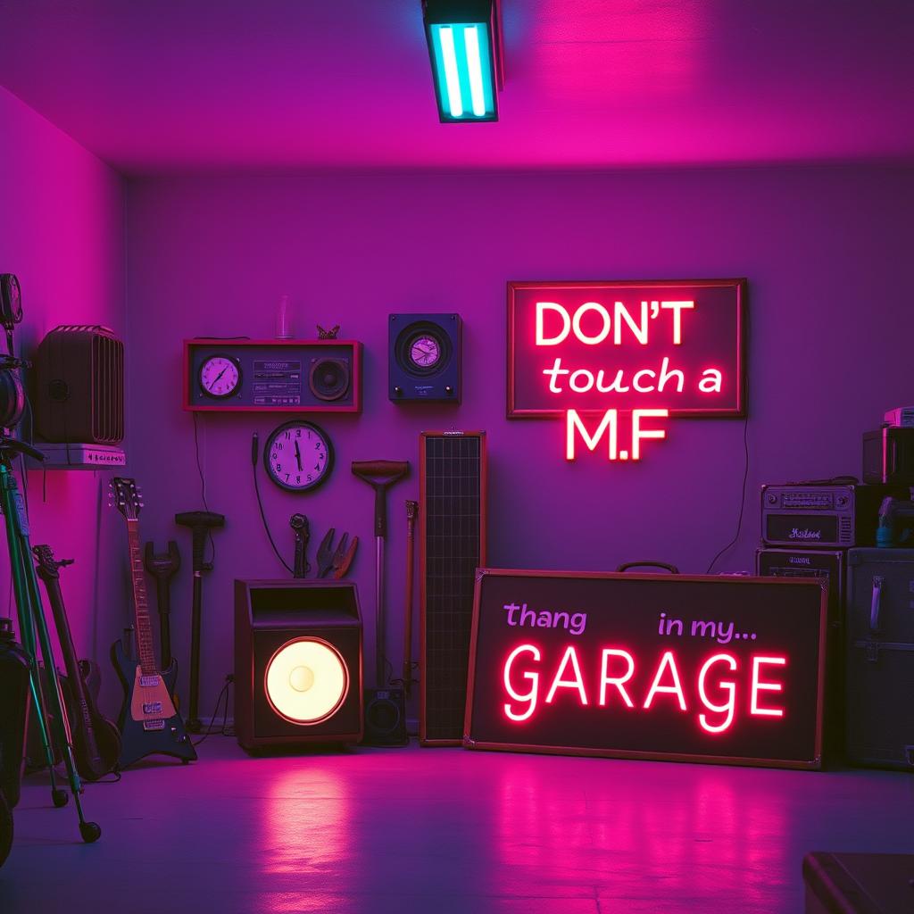 Don’t touch a MF thang in my garage