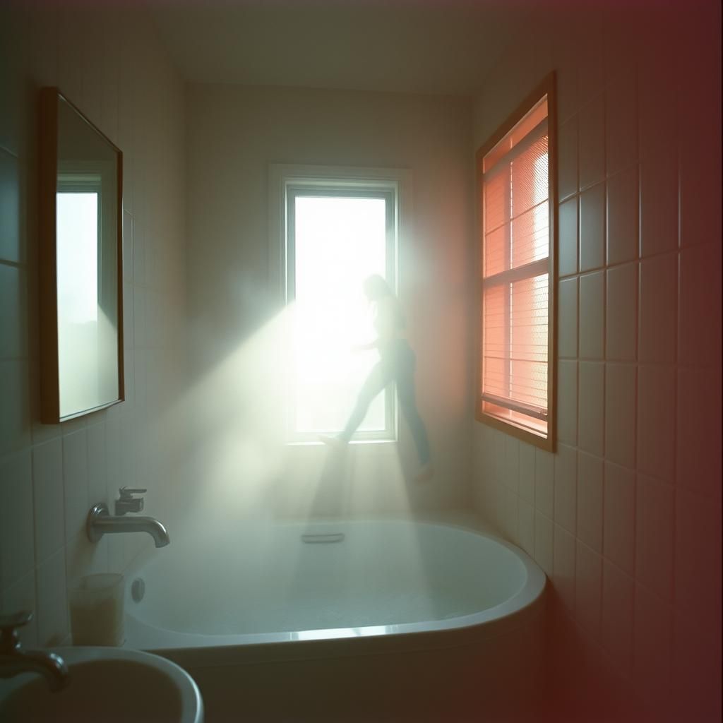 Rauch im Badezimmer