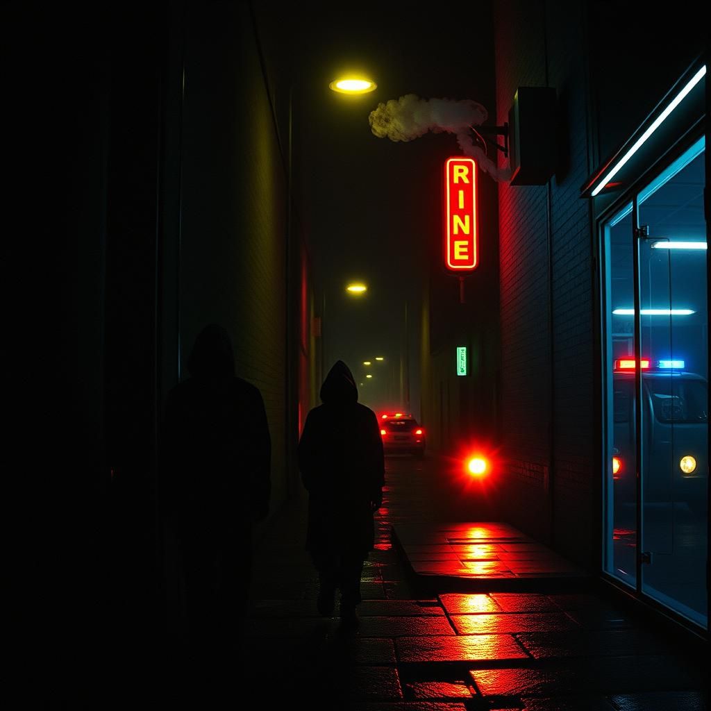 Schatten im Block