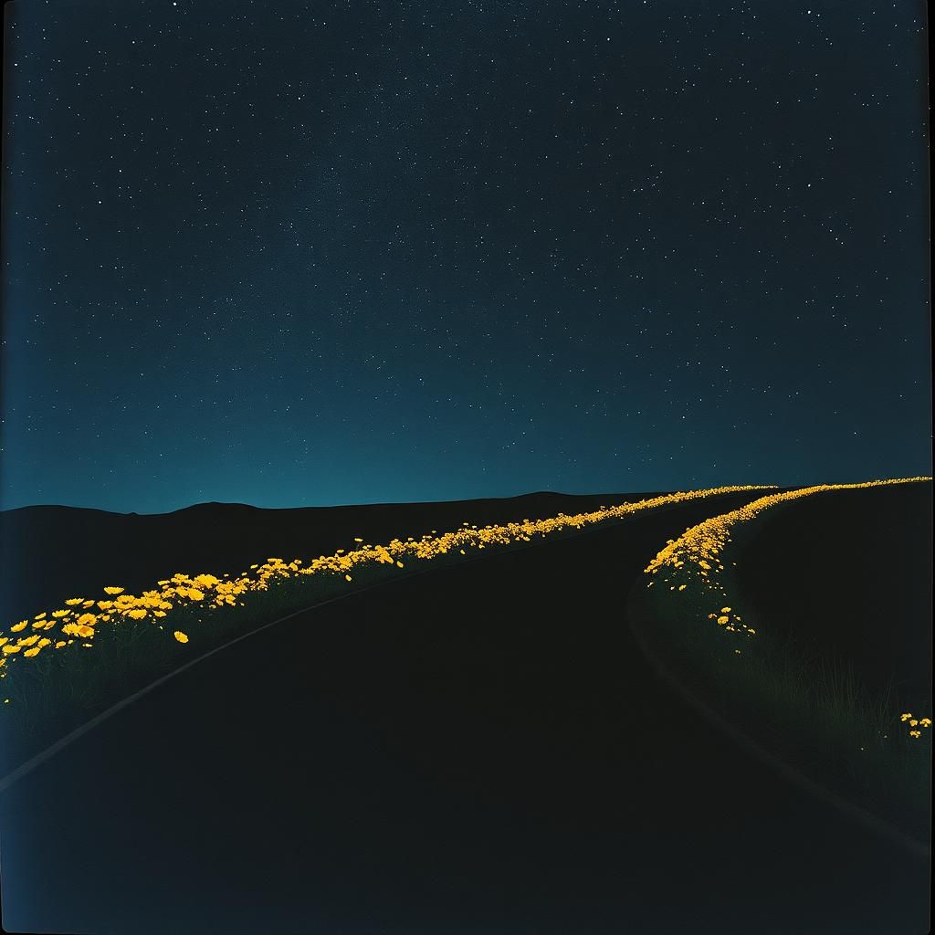 Winding rural roads