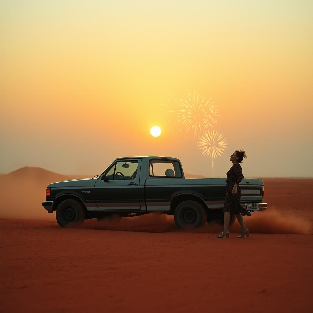 Fireworks in the Outback