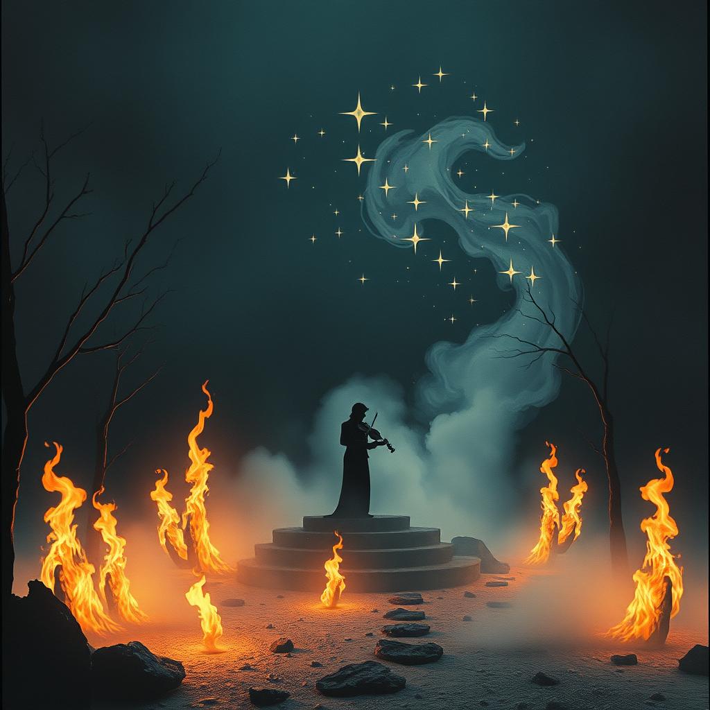 Shadows Beneath the Pyre