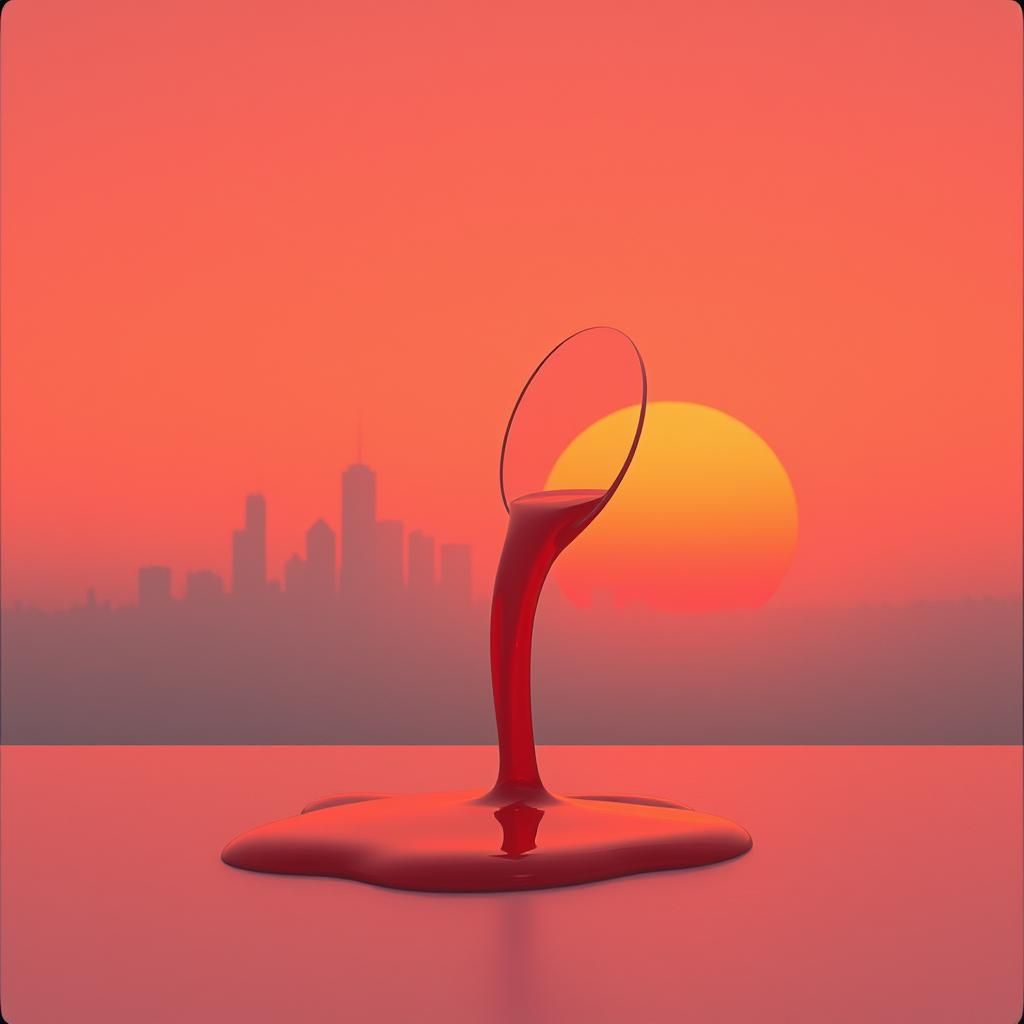 Cherry Soda Sunset