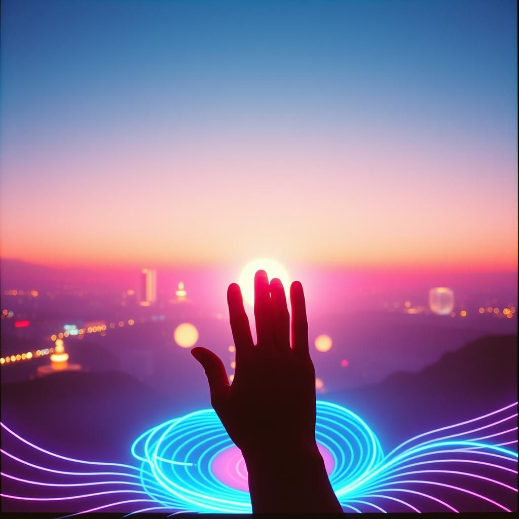 Neon horizon