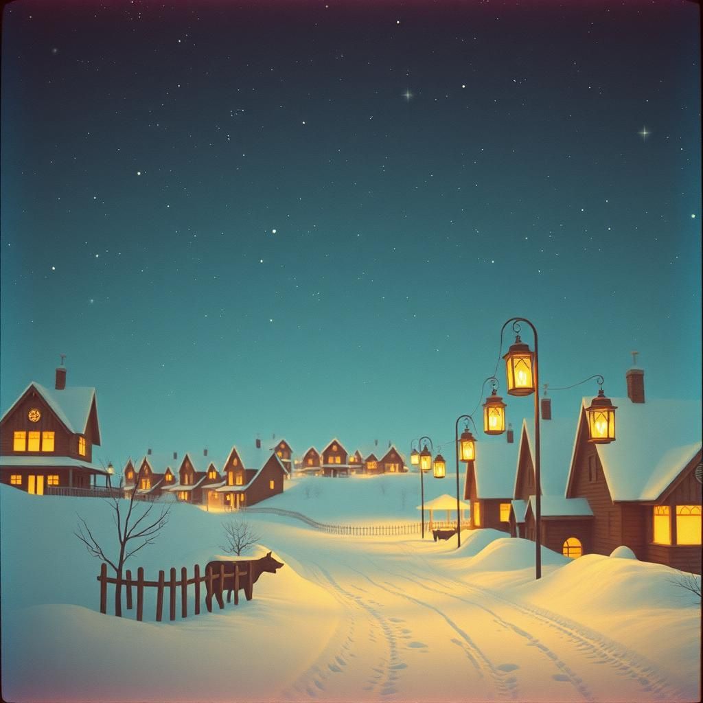 Peace and Joy Across the Night