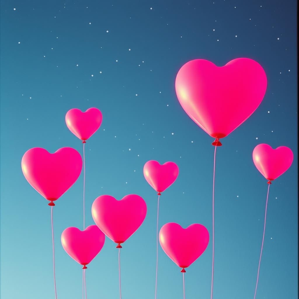Neon Hearts