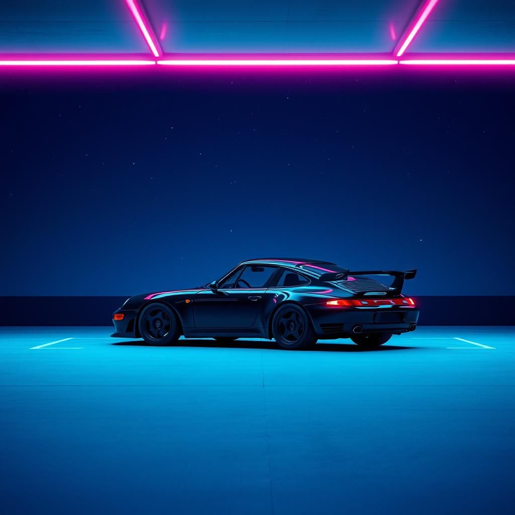 Black Porsche