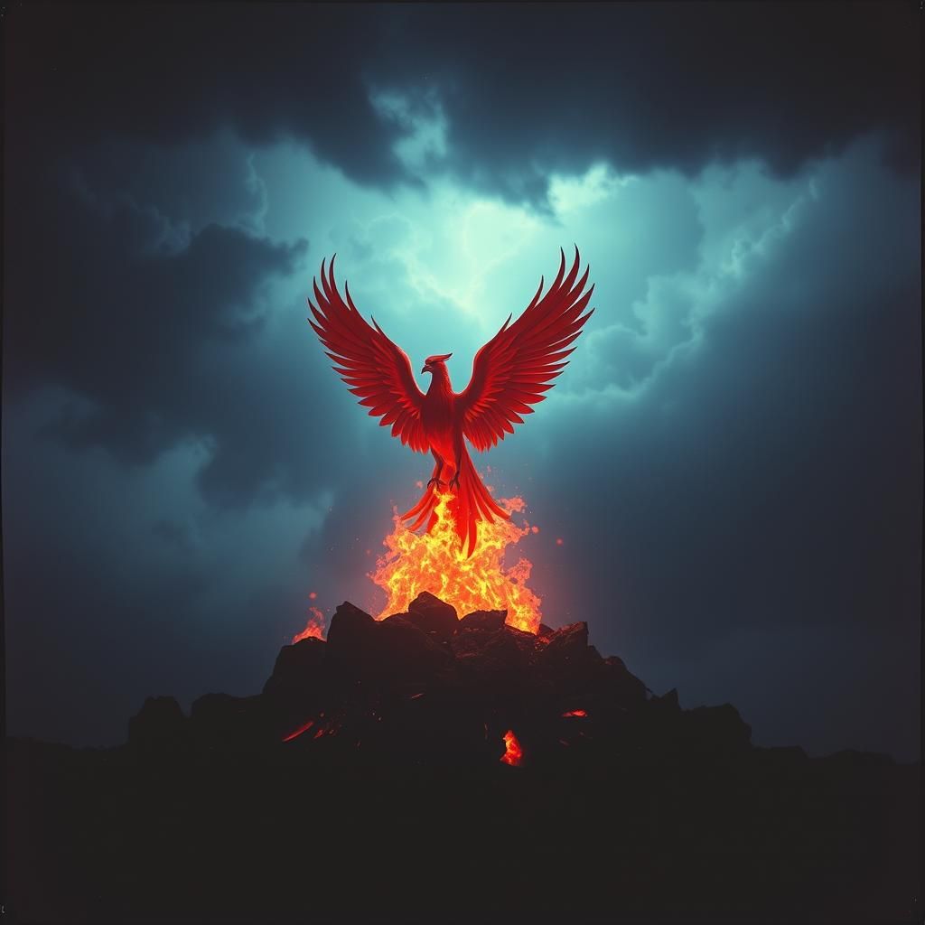 One flame