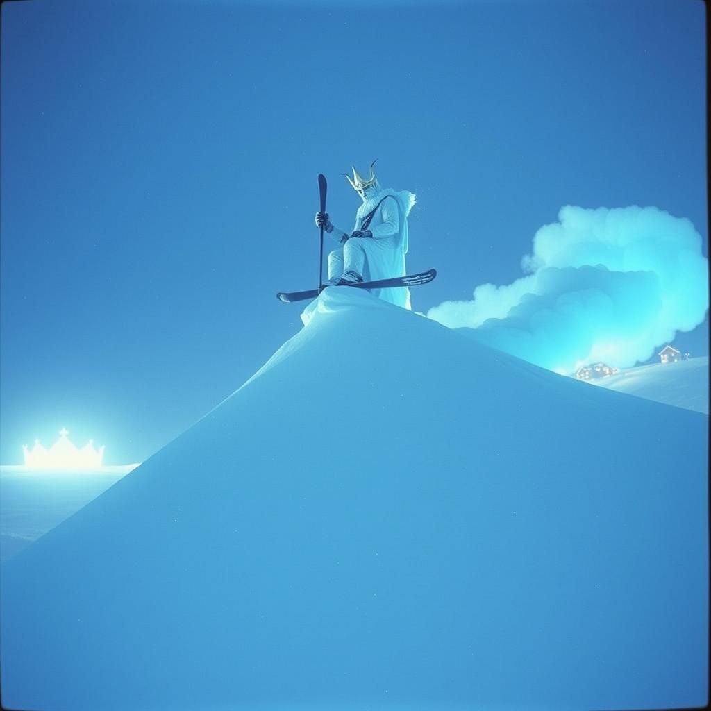 Ski God Of The Mountain