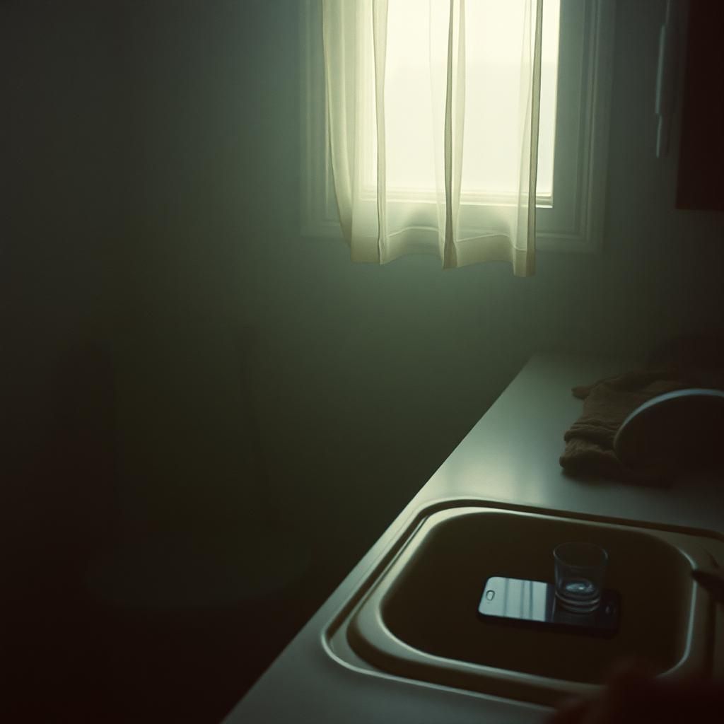 Glass in the Kitchen Sink