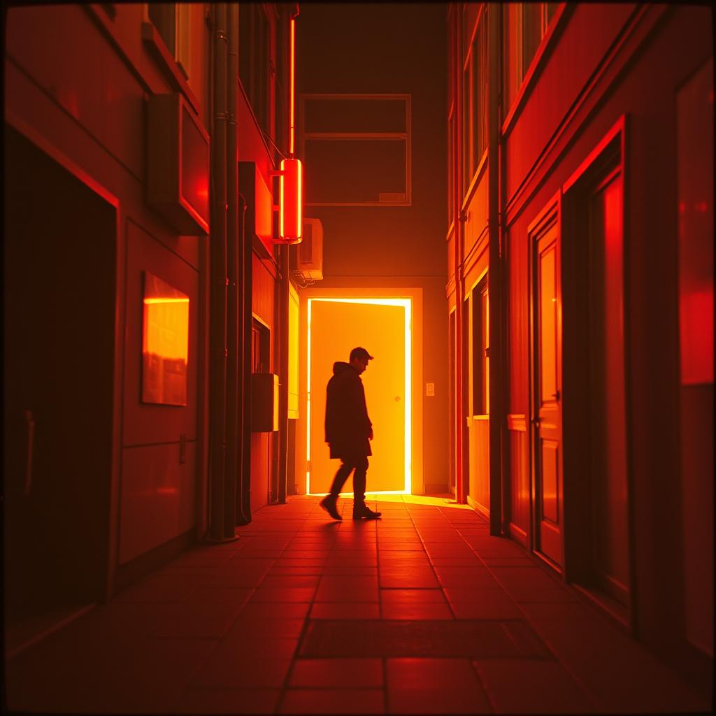 you walked in