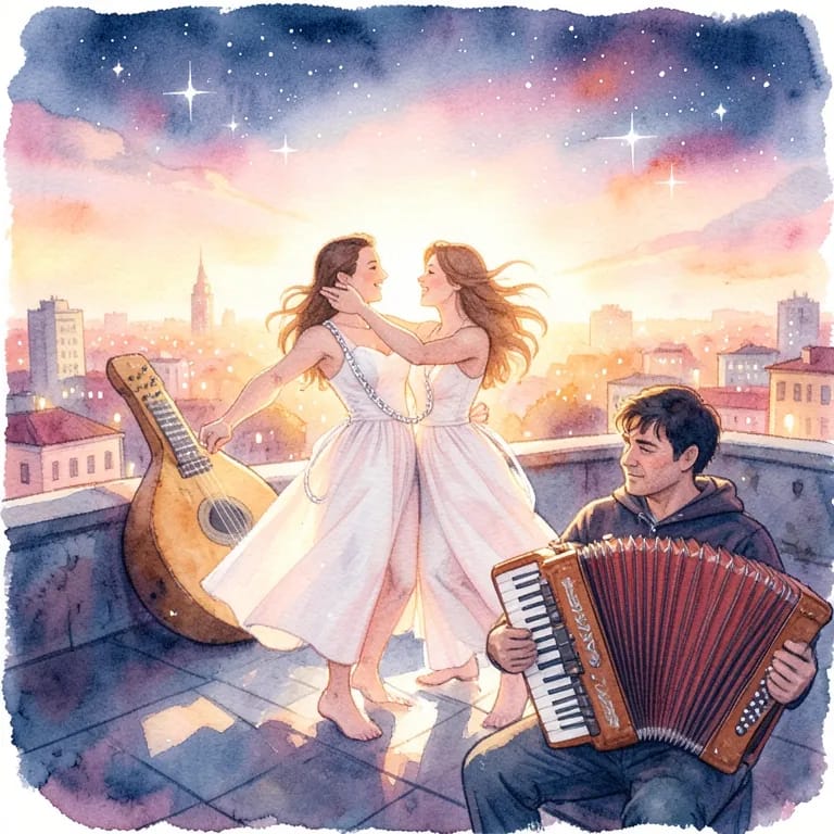 BAILANDO CONTIGO BAJO LAS ESTRELLAS