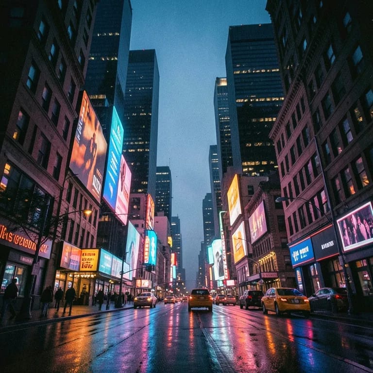 Neon nella notte