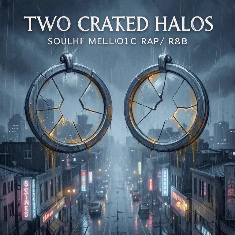 Two Cracked Halos