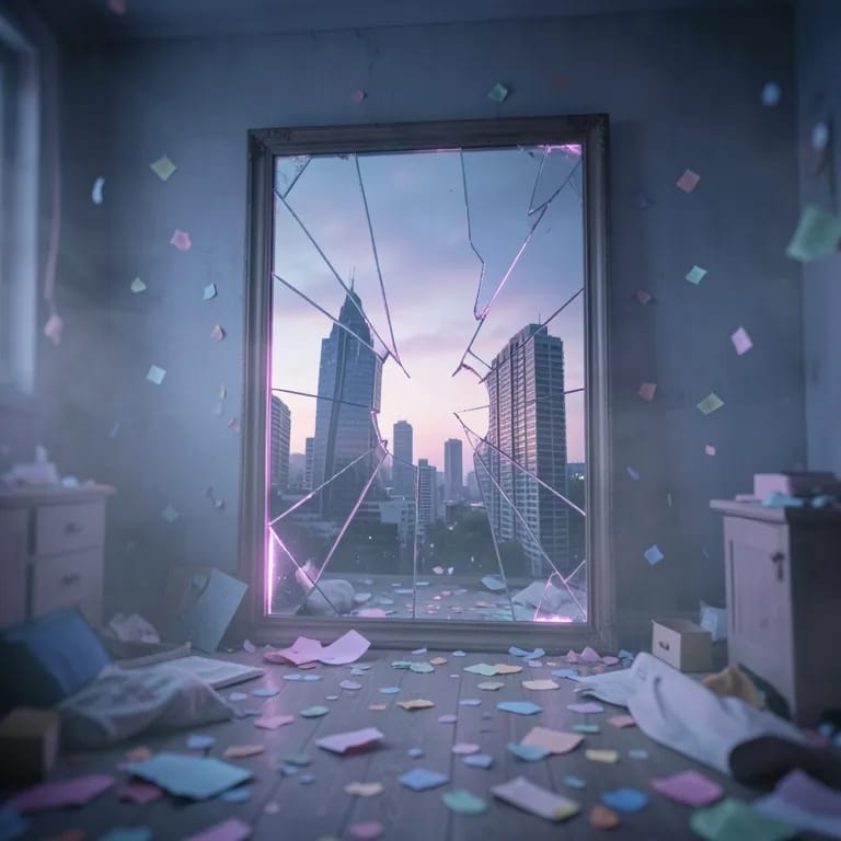 Heavy mind empty space